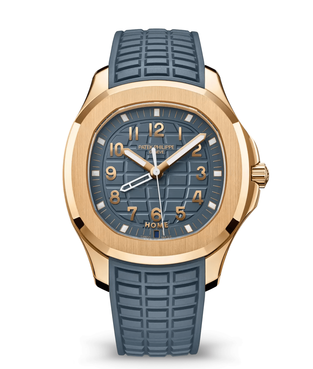 Aquanaut Rose Gold Opaline Blue-Gray 38MM