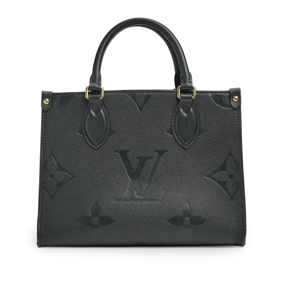 OnTheGo PM Monogram Empreinte Leather Handbag