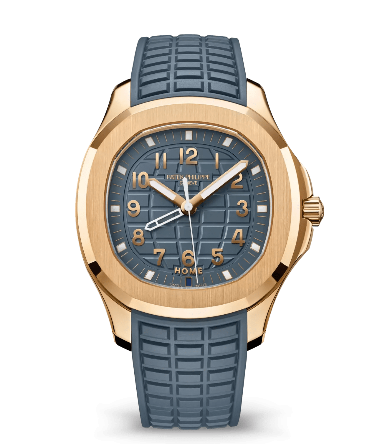 Aquanaut Rose Gold Opaline Blue-Gray 38MM