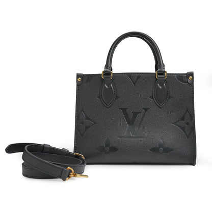 OnTheGo PM Monogram Empreinte Leather Handbag
