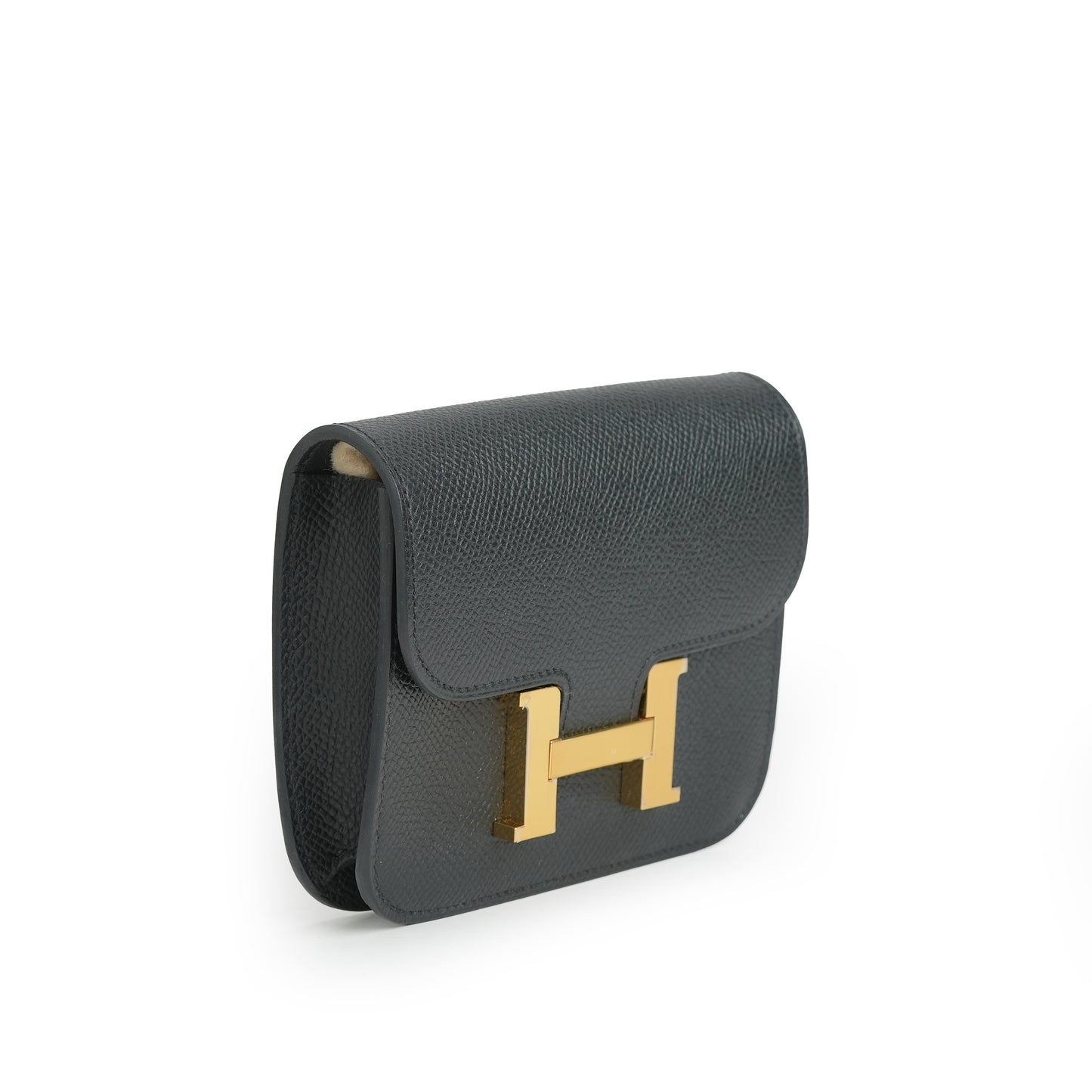 Constance Slim Wallet Noir