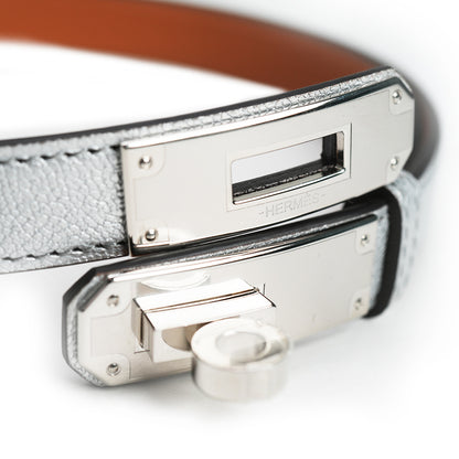 Kelly 18 Belt Chevre Chamkila Silver Palladium Hardware
