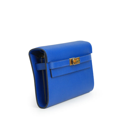 Kelly To Go Wallet Bleu Royal