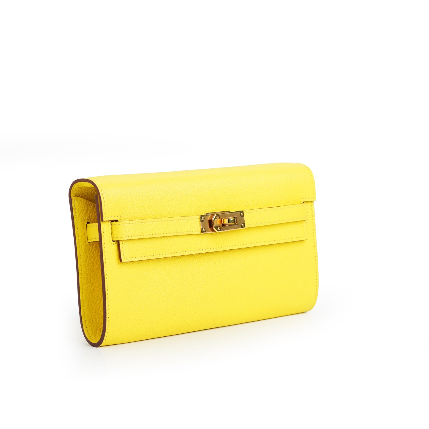 Kelly Classique To Go Wallet Jaune Citron
