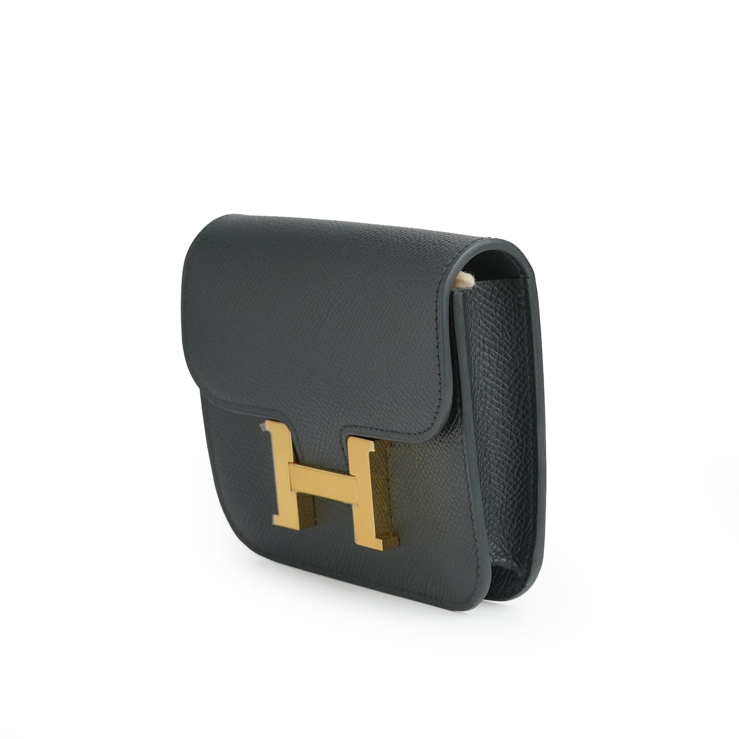 Constance Slim Wallet Noir