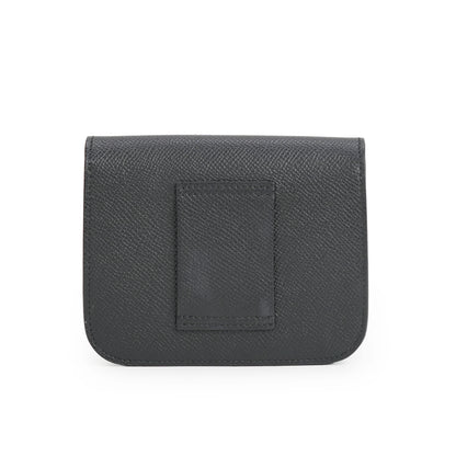 Constance Slim Wallet Noir