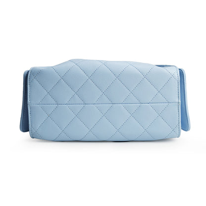 Chanel 25 Mini Caviar Leather Sky Blue