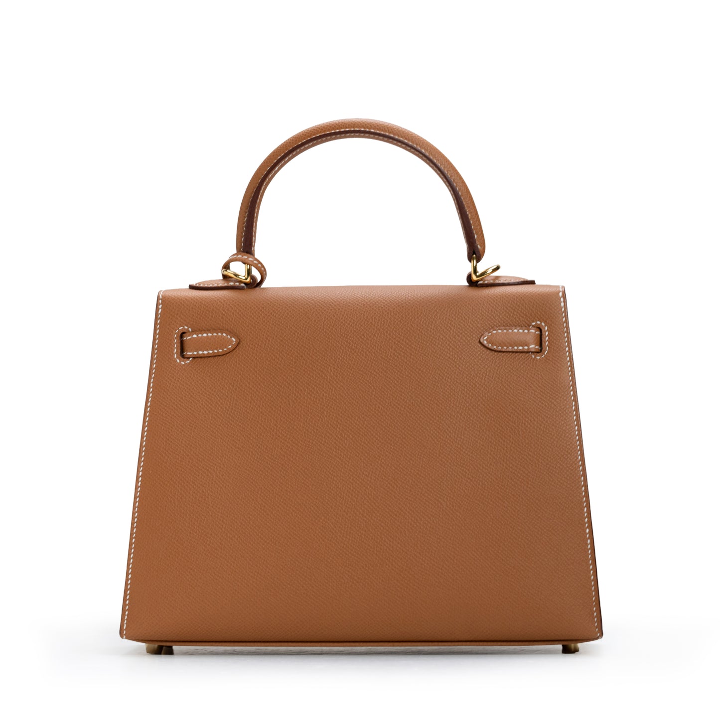 Kelly 25 Sellier Epsom Gold, Gold Hardware Stamp K 2025