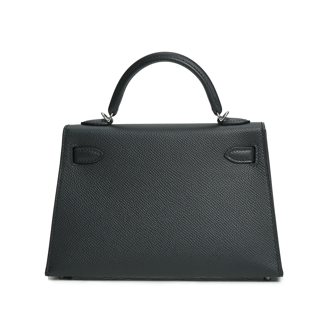Mini Kelly Epsom Noir Palladium Hardware Stamp G 2026