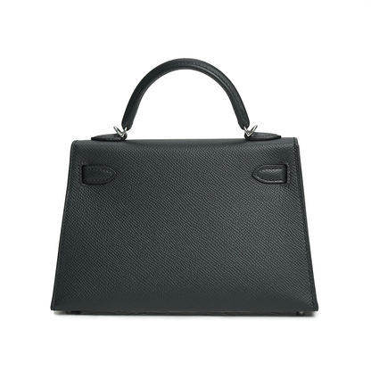 Mini Kelly Epsom Noir Palladium Hardware Stamp G 2026