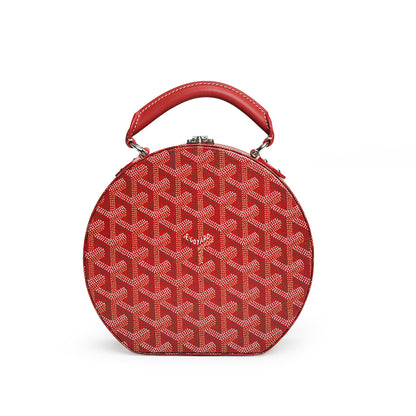 The Alto Hatbox Trunk Bag Red