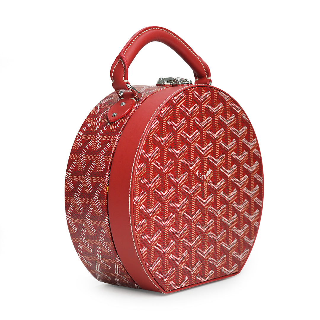 The Alto Hatbox Trunk Bag Red
