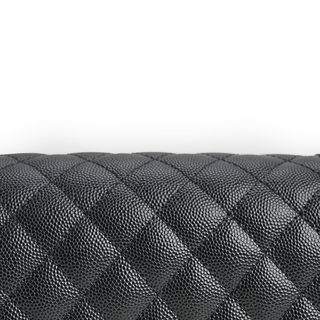 Boy Bag Mini Black Caviar Leather