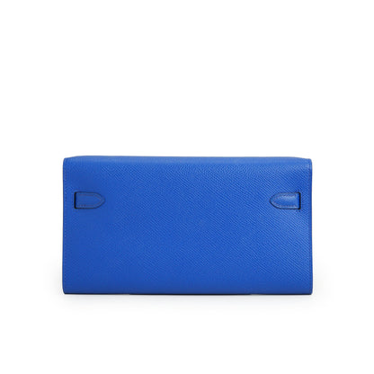 Kelly To Go Wallet Bleu Royal