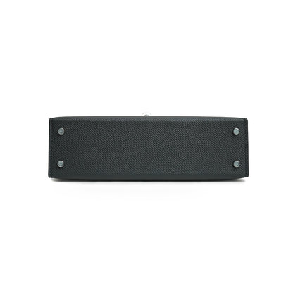 Mini Kelly Epsom Noir Palladium Hardware Stamp G 2026
