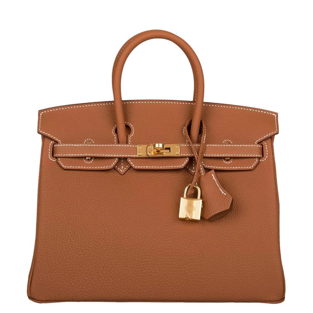 Birkin 25 Gold Togo Gold Hardware Stamp W 2024