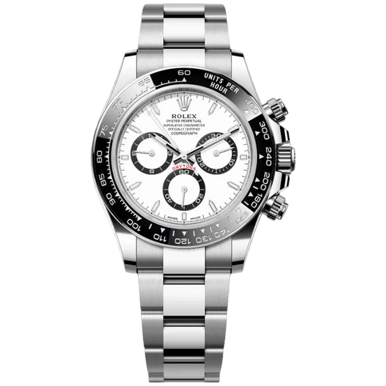 Cosmograph Daytona Oystersteel White Panda Dial 40MM