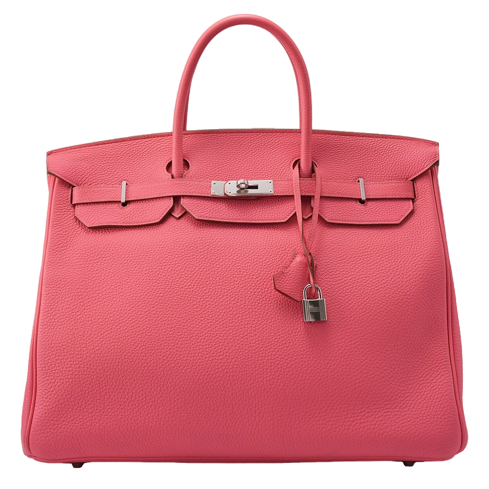 Birkin 40 Togo Rose Azalee Palladium Hardware