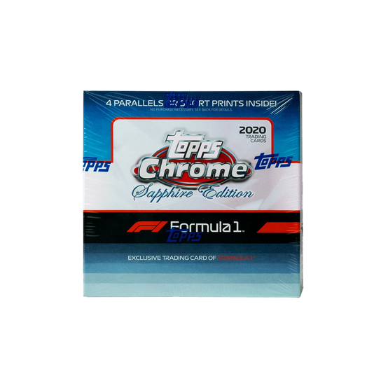 2020 Chrome Sapphire Edition F1 Box