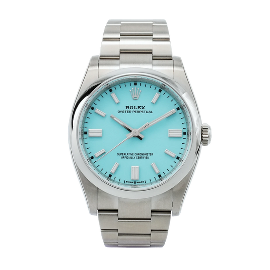 Oyster Perpetual Turquoise Blue Dial 36MM