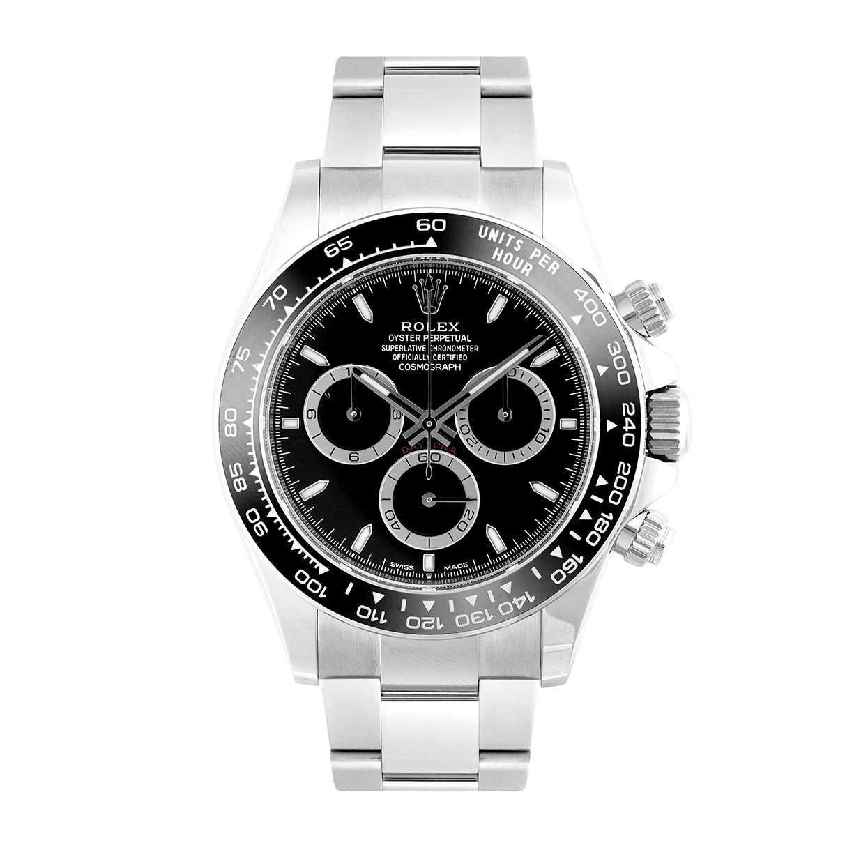Cosmograph Daytona Black Dial 40MM