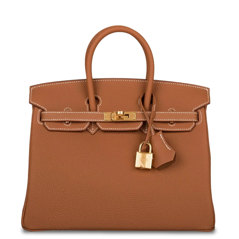 Birkin 25 Gold Togo Gold Hardware Stamp W 2024