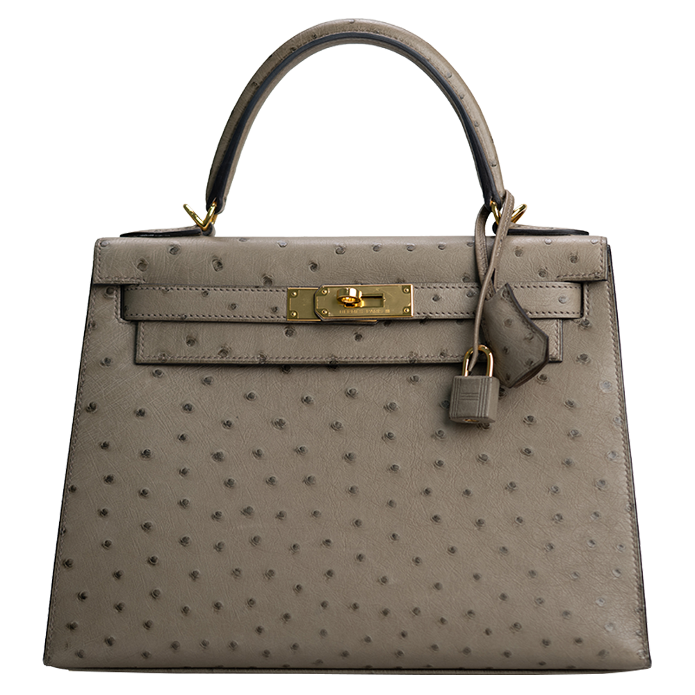 Kelly Sellier 28 Ostrich Gris Tourterelle