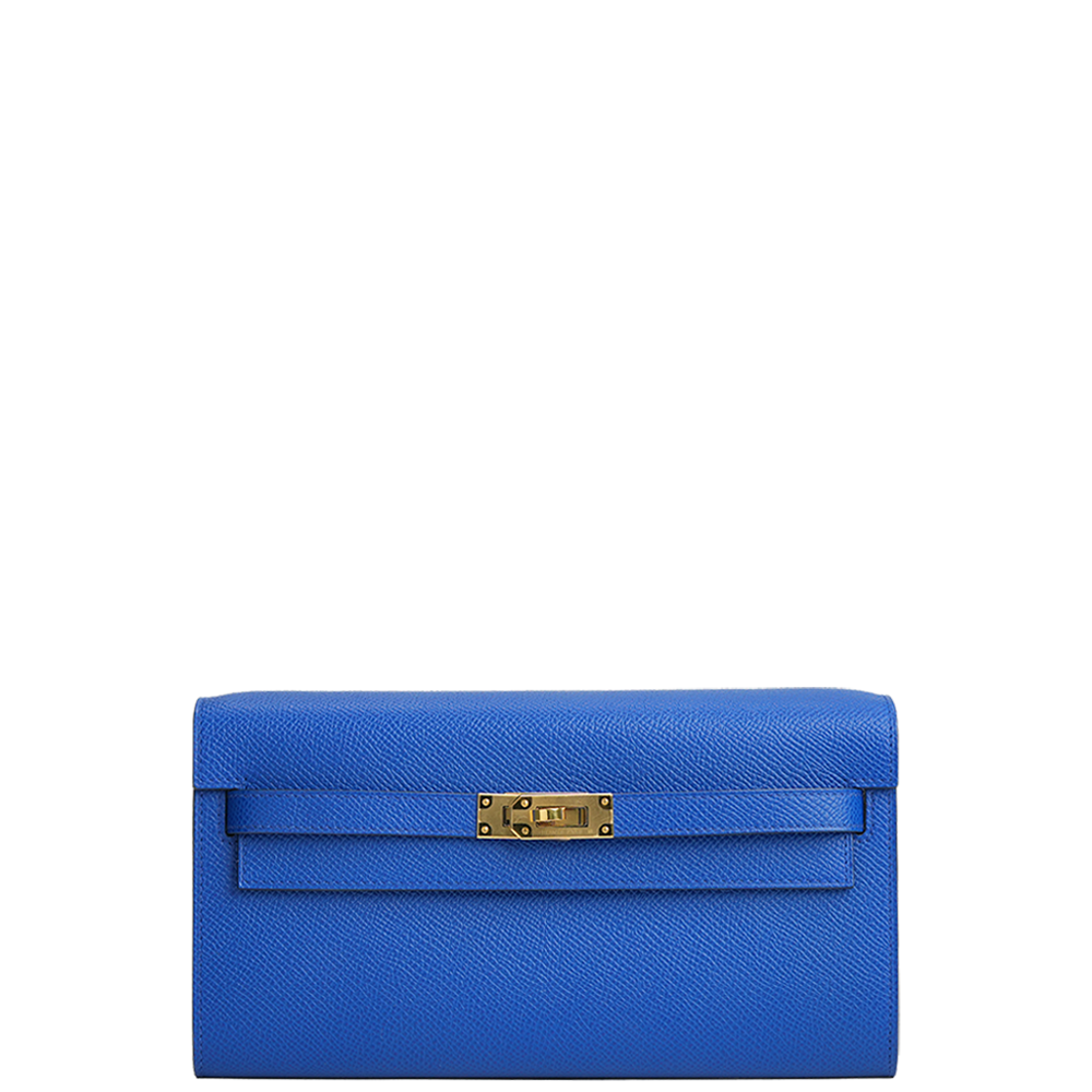 Kelly To Go Wallet Bleu Royal