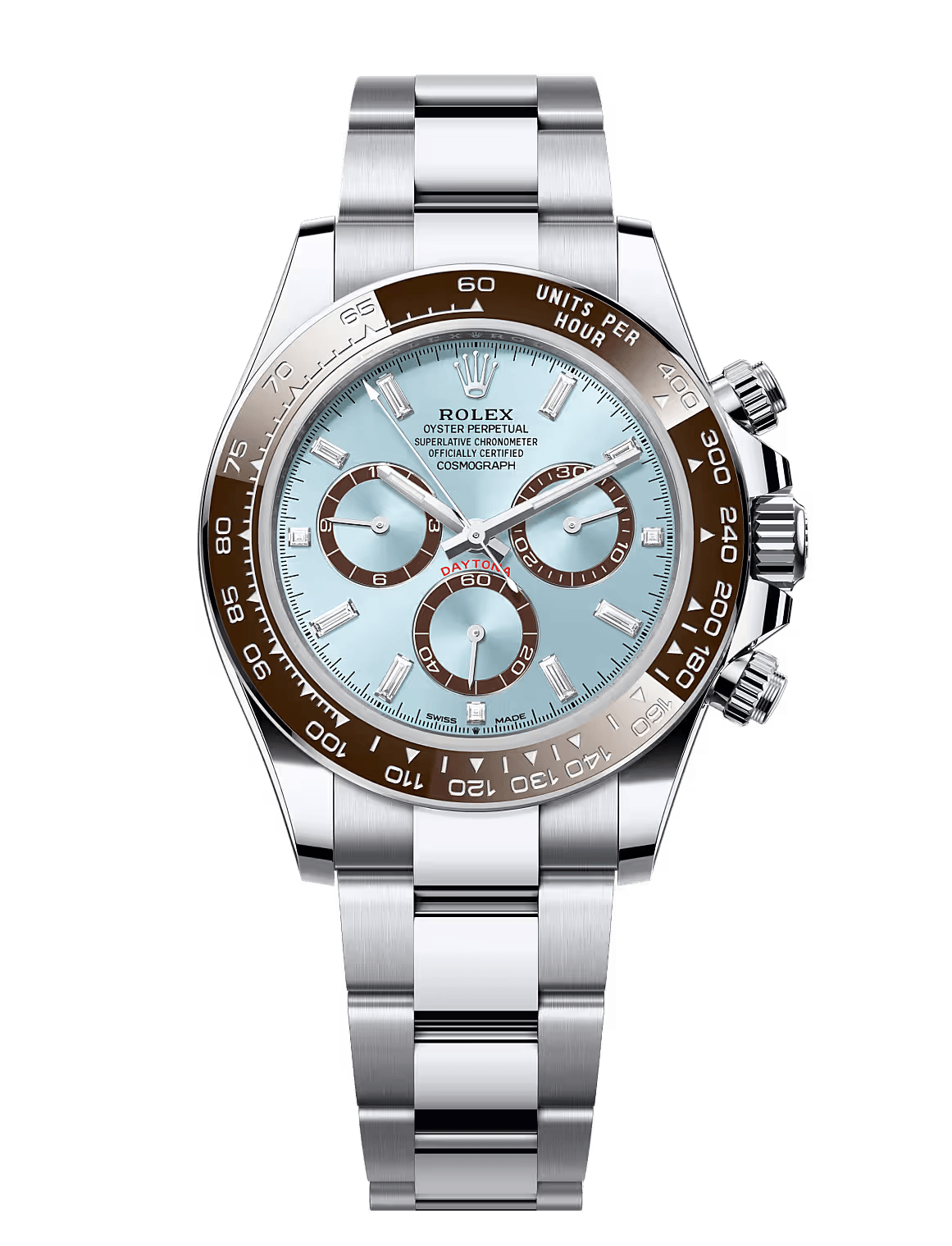 Cosmograph Daytona Platinum Ice Blue Dial 40MM