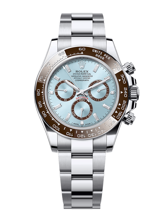 Cosmograph Daytona Platinum Ice Blue Dial 40MM