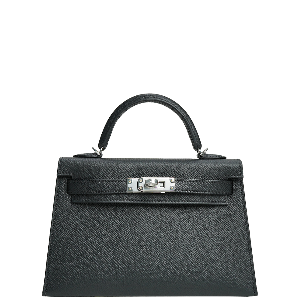 Mini Kelly Epsom Noir Palladium Hardware Stamp G 2026